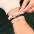 Morganite Gemstone Bracelet